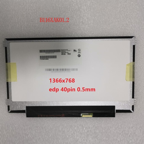 11.6" LED On-Cell Touch WXGA IPS EDP 40 PIN Matte Scherm B116XAK01.2 For HP ChromeBook 11 G8 Tweedehands