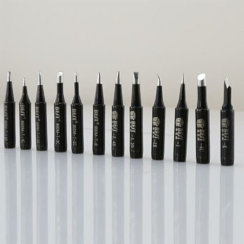 12PCS Welding head for 2 in 1 Soldering station Hot Air Gun Stations SAIKE 8586D etc 900M-T-SERIES