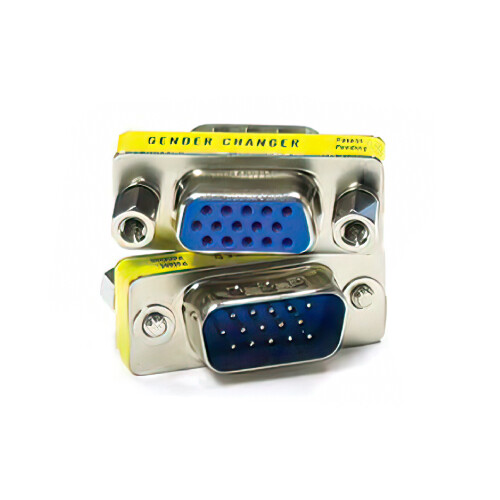 15 HD VGA Gender Changer Adapter Female-Male