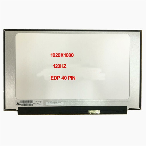 15.6" LED FHD IPS Notebook Matte Scherm EDP 40 pin 120HZ No Brackets Tweedehands