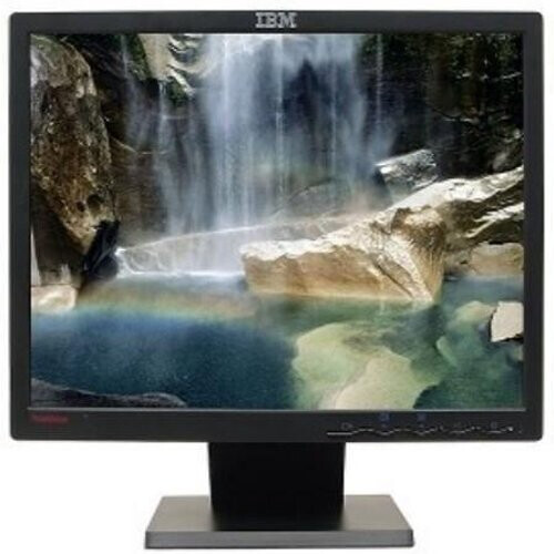 17-inch Ibm ThinkVision L171 LCD Beeldscherm Zwart Tweedehands