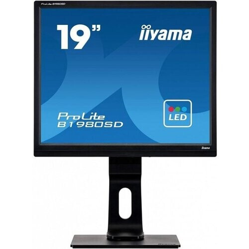 19-inch Iiyama ProLite B1980SD-B1 1280 x 1024 LCD Beeldscherm Zwart Tweedehands