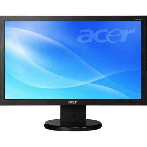 22-inch Acer V223HQ 1920 x 1080 LCD Beeldscherm Zwart Tweedehands