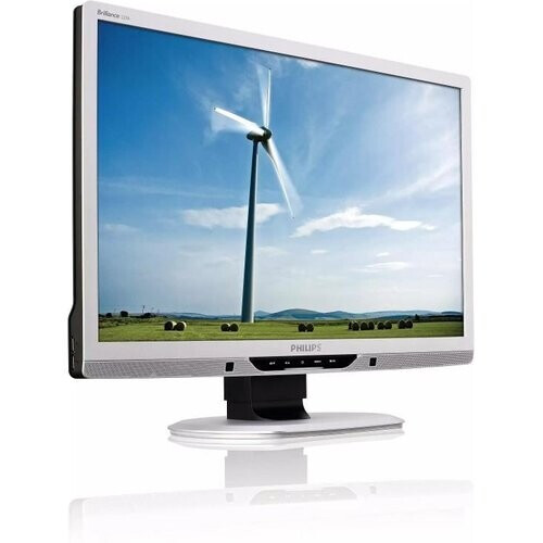 22-inch Philips Brilliance 225B 1920 x 1080 LCD Beeldscherm Grijs Tweedehands