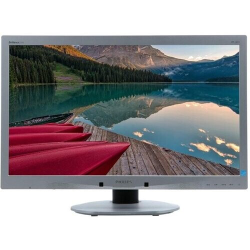 23-inch Philips 231B4Q 1920 x 1080 LCD Beeldscherm Grijs Tweedehands