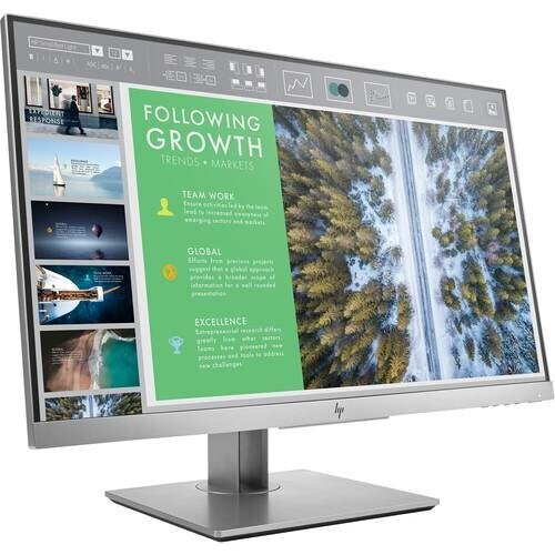 23,8-inch HP EliteDisplay E243 1028 x 1080 LCD Beeldscherm Grijs Tweedehands