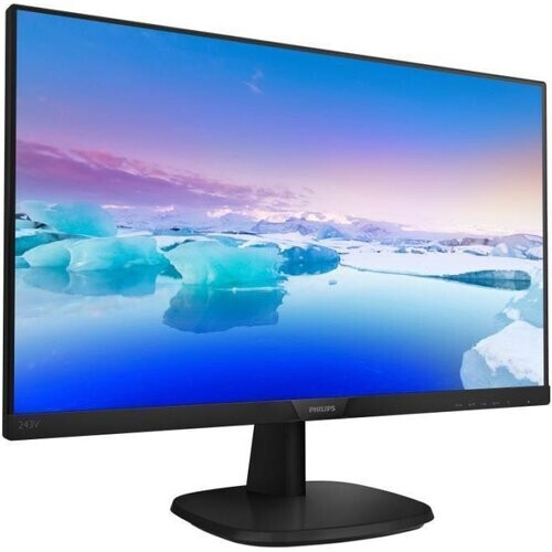 23,8-inch Philips 243V7QDSB 1920 x 1080 LCD Beeldscherm Zwart Tweedehands