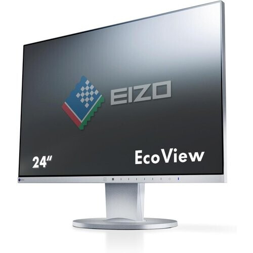 24-inch Eizo FlexScan EV2450 1920 x 1080 LED Beeldscherm Wit Tweedehands