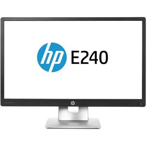 24-inch HP EliteDisplay E240 1920 x 1080 LED Beeldscherm Grijs Tweedehands