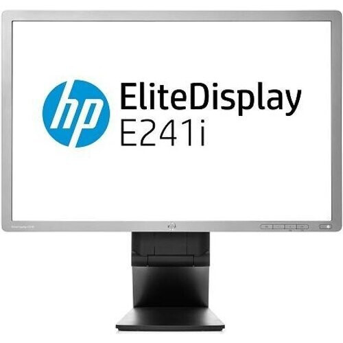 24-inch HP EliteDisplay E241i 1920 x 1200 LCD Beeldscherm Grijs Tweedehands