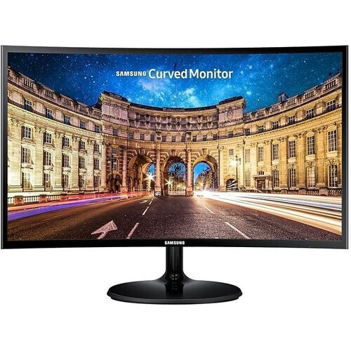 24-inch Samsung C24F390FHUXEN 1920 x 1080 LCD Beeldscherm Zwart Tweedehands