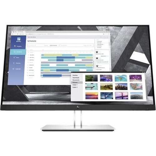 27-inch HP E27Q G4 2560 x 1440 LCD Beeldscherm Grijs Tweedehands