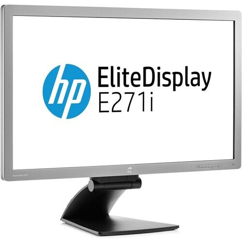 27-inch HP EliteDisplay E271I 1920 x 1080 LCD Beeldscherm Grijs Tweedehands