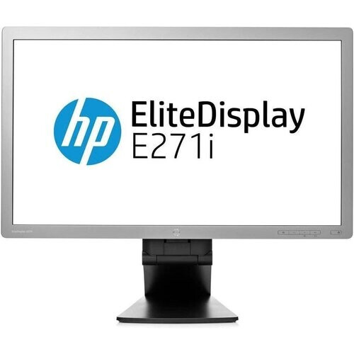 27-inch HP EliteDisplay E271I LCD Beeldscherm Zwart Tweedehands