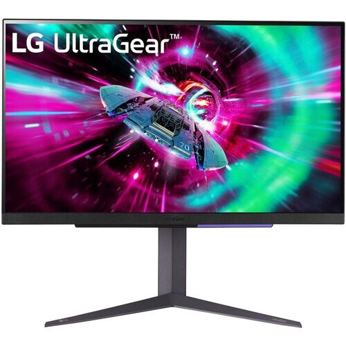 27-inch LG UltraGear 27gr93u 3840 x 2160 LCD Beeldscherm Zwart Tweedehands