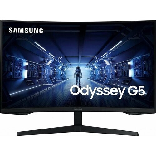 27-inch Samsung LC27G53TQBUXEN 2560 x 1440 LCD Beeldscherm Zwart Tweedehands