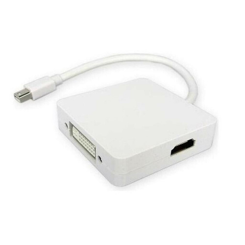 3-in-1 Mini DisplayPort to DP HDMI DVI Adapter Cable