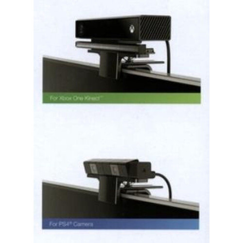 4Gamers 301801 - Universele Camera mount - Voor PS4 camera en Kinect - Zwart