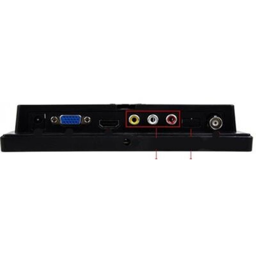 7 inch LED monitor with BNC/VGA/AV connection Tweedehands