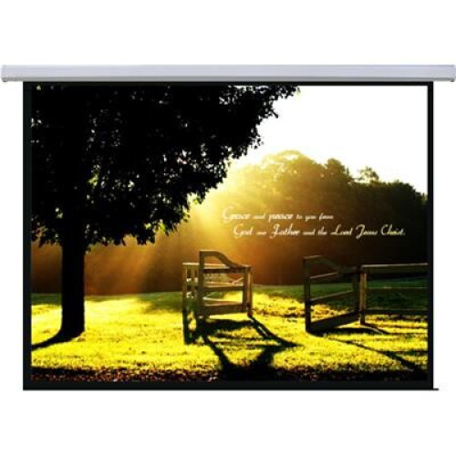 72" Projectiescherm Electrisch Oprolbaar Tweedehands