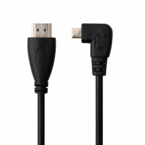 90° Right Angel Micro HDMI to HDMI Cable, 50cm