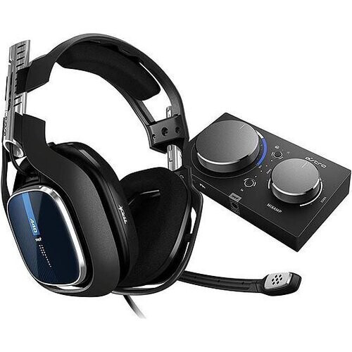 A40 TR + MixAmp Pro PS4/PC geluidsdemper gaming Hoofdtelefoon - bedraad microfoon Zwart Tweedehands