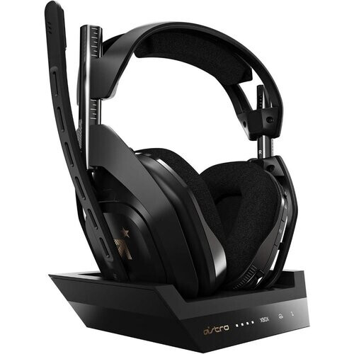 A50 Gen 4 geluidsdemper gaming Hoofdtelefoon - bedraad + draadloos microfoon Zwart Tweedehands