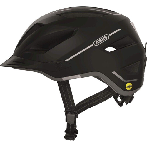 Abus Pedelec 2.0 MIPS - Fietshelm - Goede ventilatie en geïntegreerde regenkap - Velvet Zwart - L