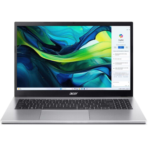 Acer Aspire Go 15 AG15-42P-R5HW - Laptop - AMD Ryzen™ 7 5825U 16 GB 512 GB SSD Wi-Fi 6 - Zilver