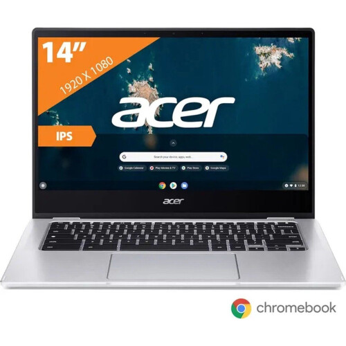 Acer Chromebook Spin 314 - Laptop - Intel Celeron N4500 - 14 inch Full HD - 64GB opslag - 4GB RAM Tweedehands
