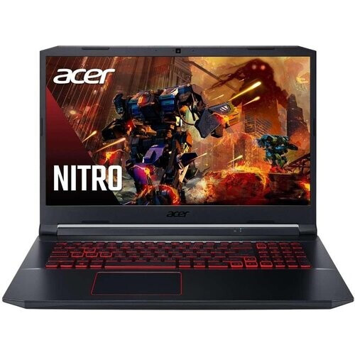 Acer Nitro 5 AN517-52-55AW 17" Core i5 2.5 GHz - SSD 512 GB - 16GB - NVIDIA GeForce RTX 3060 AZERTY - Frans Tweedehands