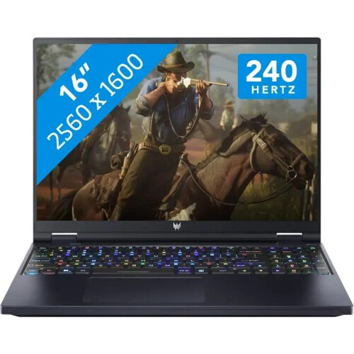 Acer Predator Helios Neo 16 PHN16-72-95HS - Gaming Laptop - Intel Core i9-14900HX - GeForce RTX 4070 - 32GB RAM - 1TB SSD - 16" WQXGA (2560x1600) 240Hz
