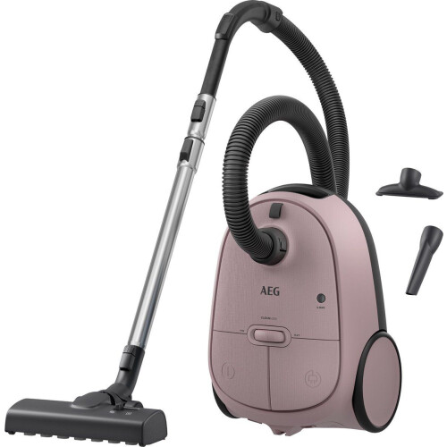 AEG AB61C1WP CLEAN 6000 - Stofzuiger met zak - HEPA 12 - Actieradius 12 meter - Roze