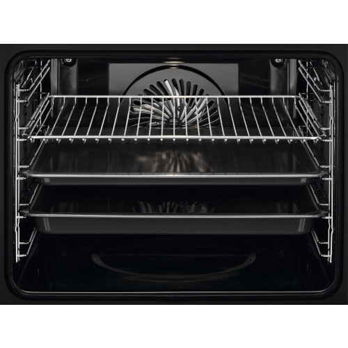 Aeg Bee435060b Inbouw Oven - 71 Liter - Hete Lucht & Grill Functie - Easy2clean Bakplaat - Pizza Functie - Zwart - 60 Cm | Nieuw (outlet)