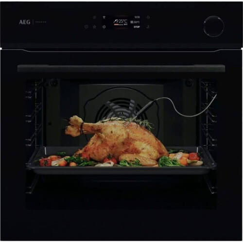 AEG BS6700B - Inbouwoven - SteamCrisp Pyrolyse Wifi - Zwart