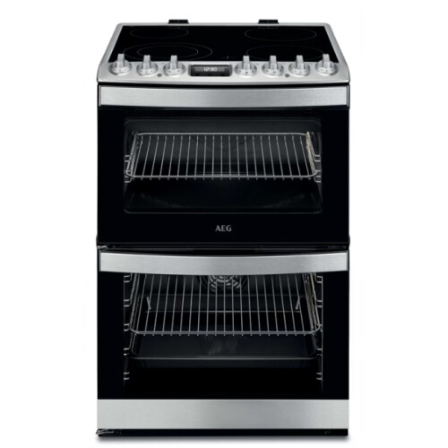 Aeg Ccb6741acm - Keramisch Fornuis - 2 Ovens - Rvs | Nieuw (outlet)