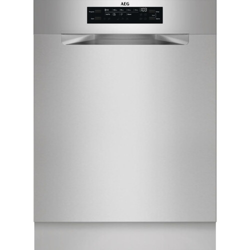AEG FUS7574APM - Onderbouw Vaatwasser 60cm - 14 couverts - Roestvrij staal