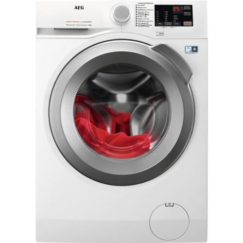AEG L6FB586CBS - Voorlader - 8 kg Vulgewicht - 1600 rpm - Wit Tweedehands
