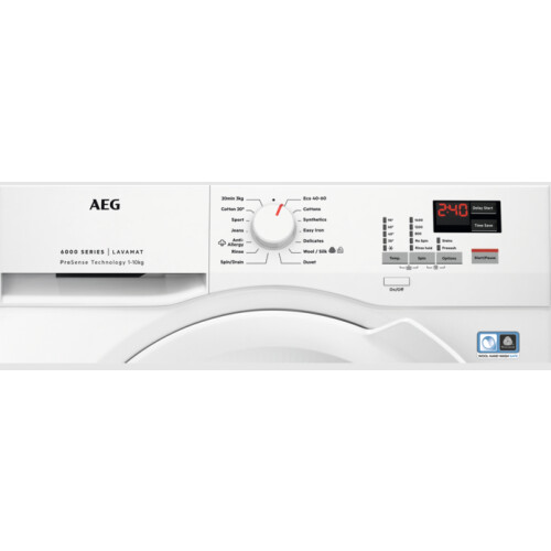 Aeg L6fbk141b - Wasmachine - 10 Kg - 1400 Tpm - Energieklasse A | Tweedehands (Refurbished)