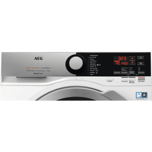 Aeg L7fenq96 - Wasmachine - 9 Kg - 1600 Tpm - Prosteam - Autodose - Energieklasse C - Zilver