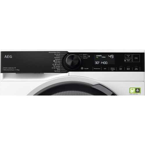 Aeg Lfr94946ws - Wasmachine - 9 Kg - 1400 Tpm - Prosteam - Energieklasse A | Nieuw (outlet)