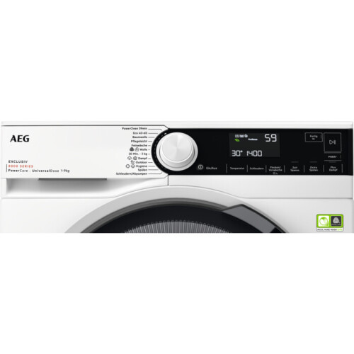 Aeg Lr8e70499 - Wasmachine - 9 Kg - 1400 Tpm - Powercare - Energieklasse A | Nieuw (outlet)