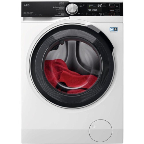AEG LWR8E80610 - Voorlader - Vrijstaand - Wit Tweedehands