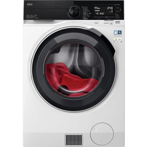 AEG LWR9W81600 - Voorlader - Duits Display - Wit