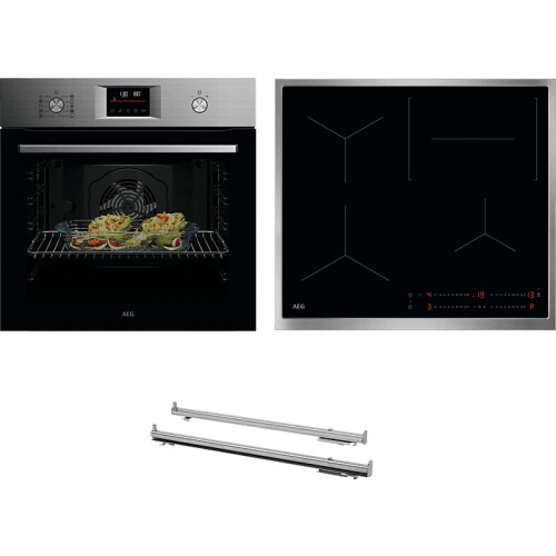 Aeg Mm300bspi Inbouwset Met Heteluchtoven En Inductiekookplaat | Nieuw (outlet)