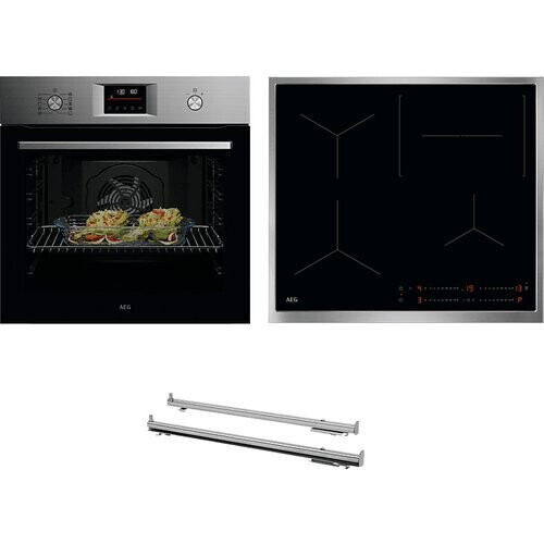 Aeg Mm300bspi Inbouwset Met Heteluchtoven En Inductiekookplaat | Nieuw (outlet) Tweedehands