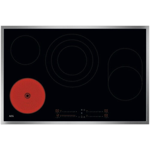 AEG OHI84A07XB - Vitrokeramisch kookplaat - 4 zones - TouchControl bediening