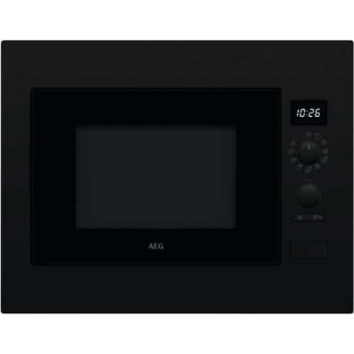 AEG OS5CM34MB 5000 serie Inbouwmagnetron - 34 liter - Hete lucht en grillfunctie - Mat zwart