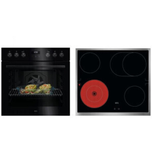 Aeg Ou5ae20sk + Ta64ras6xb - Inbouwovenset - 72l - Surroundcook - Energieklasse A+ | Nieuw (outlet)