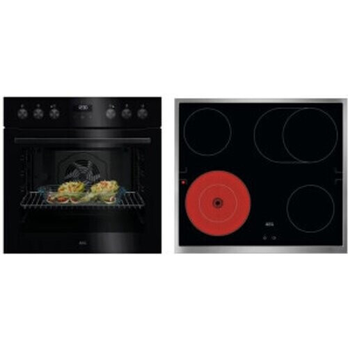 Aeg Ou5ae20sk + Ta64ras6xb - Inbouwovenset - 72l - Surroundcook - Energieklasse A+ | Nieuw (outlet) Tweedehands